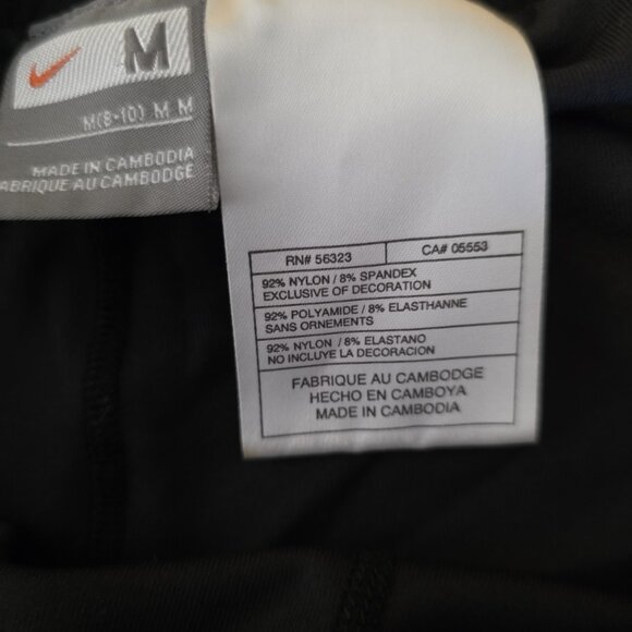 Nike Skort Skirt Golf Tennis Pickleball Athletic Lined Black Womens Medium - Picture 8 of 11